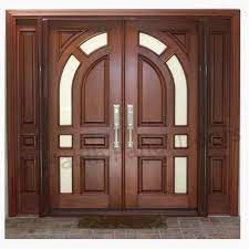 Internal double door sets can be the best solution to obtain an open and fluid connection and fit into large walls. Solid Diyar Wood Double Door With Solid Sides Frame Hpd507 Main Doors Al Habib Panel Doors Main Door Design Double Door Design Door Design