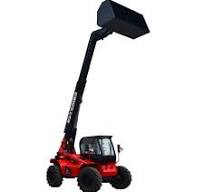 Manitou Mini Telescopic Handler 4X4 Wheel Drive 3 Ton Telescopic Boom  Forklift Loader Telehandler with Euro 5 EPA 4 Engine