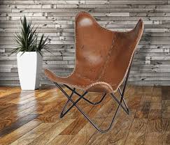Sharon Butterfly Lounge Chair Butterfly Chair Leather Butterfly Chair Brown Leather Chairs