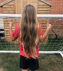 If you already have long hair, you should begin brushing. Boy Inspired By Gareth Bale S Long Hair Will Have First Ever Cut For Charity Express Star