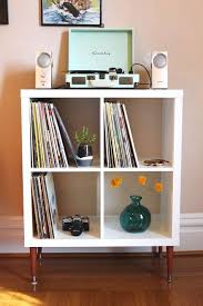 Ikea Hacks Pour Ranger Vos Vinyles Etagere De Dossiers Etagere Kallax Ikea Meuble Vinyle