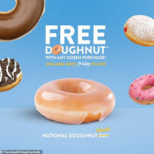 For generations, krispy kreme has been serving delicious doughnuts and coffee. How To Get Your Hands On Free Krispy Kreme Doughnuts Every Friday For The Entire Month Of June Daily Mail Online