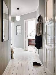 Duo Scandinave White Floors Hallway Flooring Home