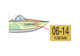 It takes tom 20 minutes to get to work in the morning. Boat Registration Number Get Your Boat License At Boattests101 Com Boating License Boating Tips Boater