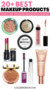 20 Best Makeup Picks From Our Favorite Drugstore Brands Colleen Hobson Best Makeup Products Beauty Products Drugstore Drugstore Makeup
