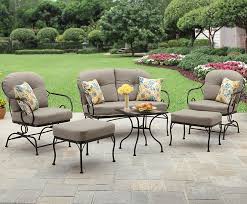 Better Homes And Gardens Myrtle Creek 6 Piece Conversation Set Bistro Set Outdoor Patio Set Patio Furniture Sets