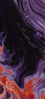 Then tap on the image and hold for a few seconds. Purple Black And Orange Abstract Paintin Iphone 12 Wallpapers Free Download