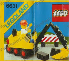 LEGO 6631 Steam Shovel Set Parts Inventory and Instructions - LEGO ...
