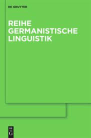 Maybe you would like to learn more about one of these? Reihe Germanistische Linguistik