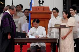 Marcos Jr. takes oath as president, vows 'fresh chapter' in Philippine  history