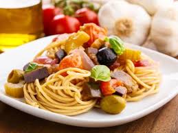 Spaghetti A La Ratatouille Recette Spaghetti Recette Ratatouille Plat Principal Vegetarien