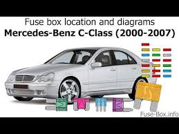 2005 c230 fuse box diagram wiring diagrams