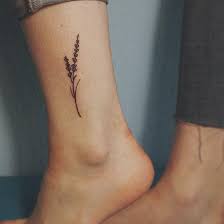 Lavender Tattoo Lavender Tattoo Minimalist Tattoo Tattoos
