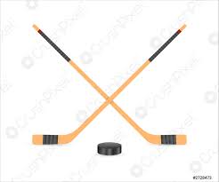 Eis, eishockey symbol in noto emoji activities finden sie das perfekte symbol für ihr projekt und laden sie sie in svg, png, ico oder icns herunter, es ist kostenlos! Eishockey Puck Und Sticks Sport Symbol Vektor Illustration Isoliert Auf Stock Vektorgrafi Crushpixel