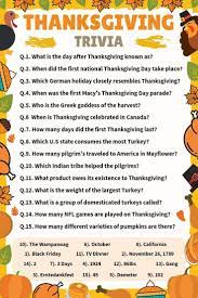 Challenge them to a trivia party! Pin On Thanksgiving Fall
