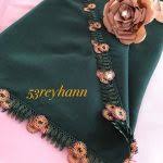 Lacivert renk mavi ile siyah karışımından elde edilir. Tek Renk Basortusu Icin Farkli Igne Oyasi Modelleri