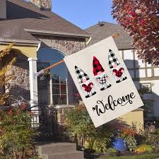 At home in oklahoma city has decor and furniture for every room, style and budget. Outdoor Decor Double Sided Love Welcome Home Decor 12 5 X 18 Inch Holiday Valentines Garden Gnomes Buffalo Plaid Burlap Flag Vertical Outdoor Decorations Patio Lawn Garden