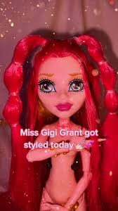 Cute Bangs and Bubble Ponytails for Monster High Dolls