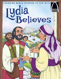 These coloring pages are gathered together by bible story to help you find what you are looking for. Lydia Believes Arch Books