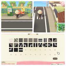 Here Is To Code For The Designs Of My Modern Japanese Inspired Road Acqr Animal Crossing Road Animal Crossing Animal Crossing Qr