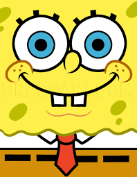 This is a big, wide u shape that will fill up about 80% of the square width wise. How To Draw Spongebob Easy Step By Step Drawing Guide By Dawn Dragoart Com