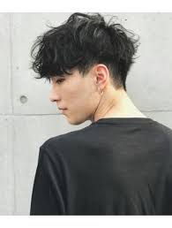 アットラブ at lav by belle 一押しショートマッシュ セミウェットなアンニュイパーマ asian men hairstyle kpop hair permed hairstyles
