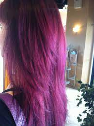 Red And Violet Elumen Goldwell Hair Color Hair Journey Hair Styles
