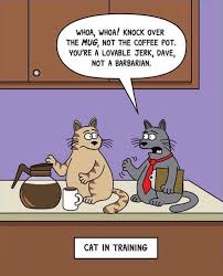 Dave In Training Coffee Humor Coffee Funny Coffee Good Morning Coffee Quote Coffee Meme Comicart Comicstrips C Cat Comics Funny Cats Cartoon Cat