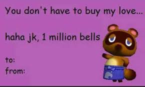 Animal Crossing Valentine S Day Cards Animal Crossing Animal Crossing Villagers Valentines Memes