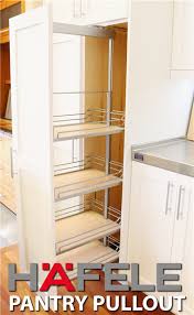 1 door pantry cabinet with pullout