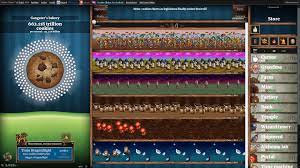 Bake cookies by clicking on a giant cookie. Cookie Clicker Jasper S Links
