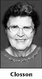 MARCEILLE CLOSSON Obituary (1920