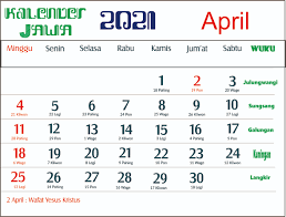 Download kalender nasional dan jawa 2021 : Kalender 2021 Indonesia Jawa Lengkap 12 Bulan Hari Baik Dan Buruk