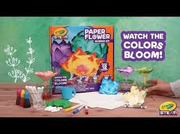 Find The Crayola S T E A M Paper Flower Science Kit At Michaels This S T E A M Friendly Kit Combines Art And Scien In 2020 Flower Science Paper Flowers Science Kits