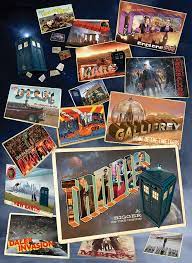 In stock now & ready to ship. Contemporary Puzzles Puzzles Doctor Who Postcards 1000 Piece Jigsaw Puzzle