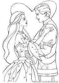 Coloriages de barbie a imprimer et telecharger. Coloriage Princesse Barbie A Colorier Dessin A Imprimer Coloriage Princesse Coloriage Barbie Coloriage Mariage
