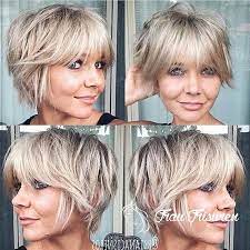 Coole kurze frisuren für ein rundes gesicht schwarze braune oder blonde haare das ist schon die sache des geschmack. 23 Kurze Blonde Haare Mit Pony Kurze Blonde Haare Mit Pony Blonde Haare Mit Pony Frisuren Rundes Gesicht