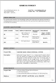 Information technology resume examples for 2021 with actionable guide and it resume writing tips. Fresher Resume Sample Word July 2021