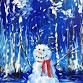 Paint Nite: Our Snowman event image