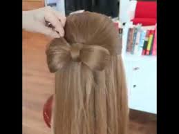 تسريحة شعر شكل وردة Youtube