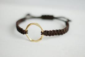 再販 レザーブレスレット brown gold レザーブレスレット ブレスレット ブレスレット 作り方