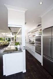 marble kitchen with butlers pantry