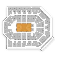 toyota arena seating chart map seatgeek