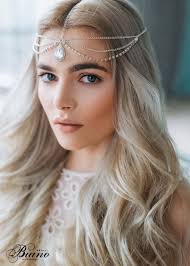 Wedding Chain Headpiece Silver Hair Chain Bridal Hair Jewelry Chain Head Dress Boho Wedding Boho Bridal Headpiece Selena Boho Bridal Headpiece Bridal Hair Jewelry Bohemian Headpiece