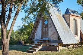 My cabin is 8 ft off the ground due to flooding possibilities, so it sits almost 20 ft off the ground at the ridge points. 7 Free Diy Cabin Plans