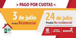 Para el 2021, según el proyecto de presupuesto radicado en el legislativo. Hoy Vence El Plazo Para Acceder Al Pago Por Cuotas Del Impuesto Predial Residencial De Bogota Ambito Juridico