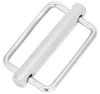 VGEBY1 Slide Buckle, 51mm Stainless Steel Rectangle Adjustable Diving  Webbing Buckles Tri-Glides for Diving Replacement