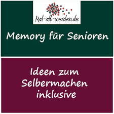 Bei diesen intelligenzspielen üben die kinder das visuelle gedächtnis um die paare zu finden. Memory Fur Senioren Ideen Zum Selbermachen Inklusive