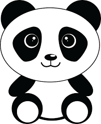What can you do with panda cliparts for kids? Download Big Image Panda Clipart Black And White Png Download Full Size Clipart 5619904 Pinclipart