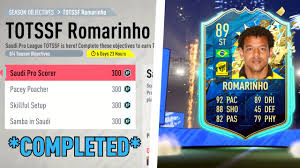 I unlocked tots jimenez to see if hes worth it | fifa 20 player review have you completed the totssf objectives to get this item in your club? How To Complete Totssf Romarinho Objective Card Quickly Fifa 20 Ultimate Team Youtube